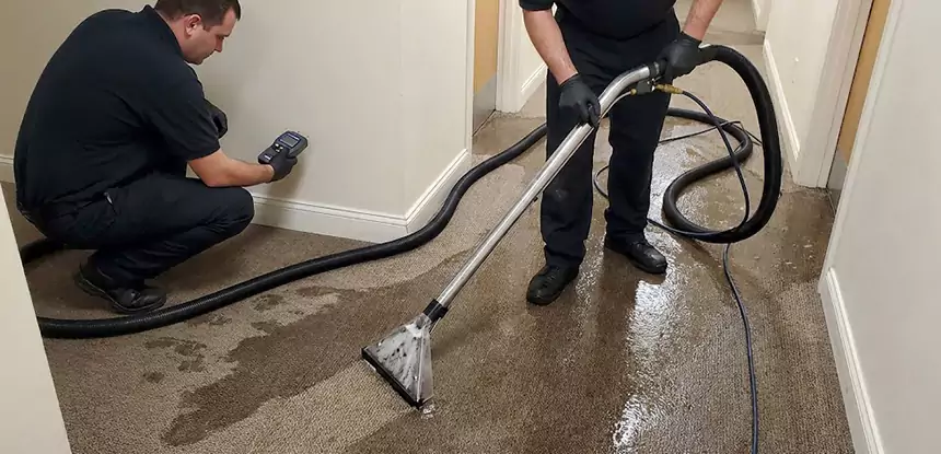 Basement Flooded Carpet Soaked Recovery in Winder